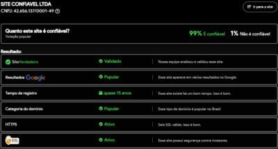 Site verificado e verdadeiro:deusapgcom
